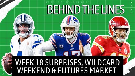 NFL betting: BetMGM's opening lines for wild.